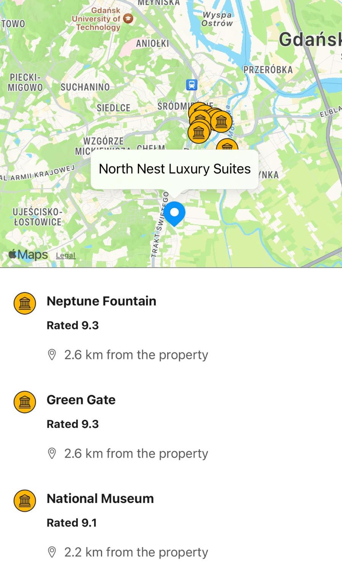 North Nest Luxury Suites Gdańsk Exteriör bild