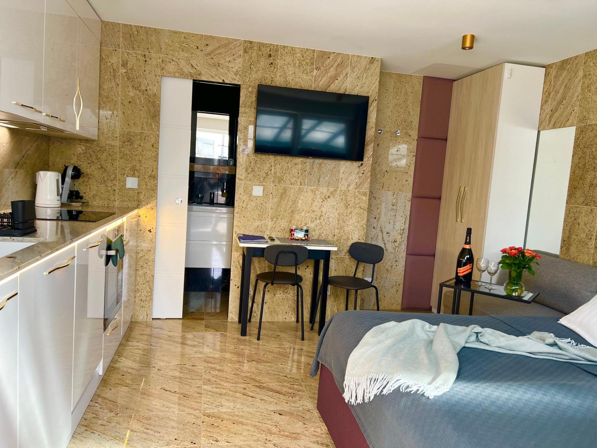 North Nest Luxury Suites Gdańsk Rum bild