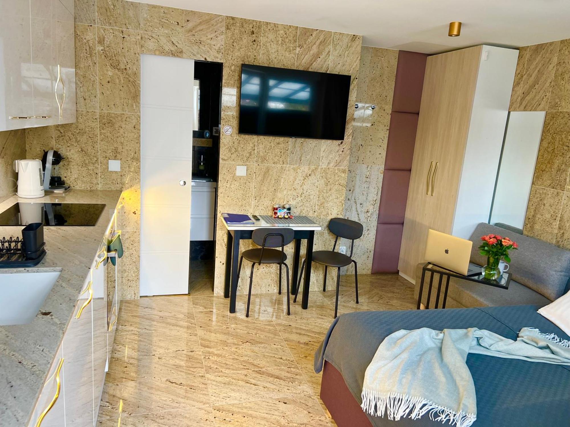 North Nest Luxury Suites Gdańsk Rum bild